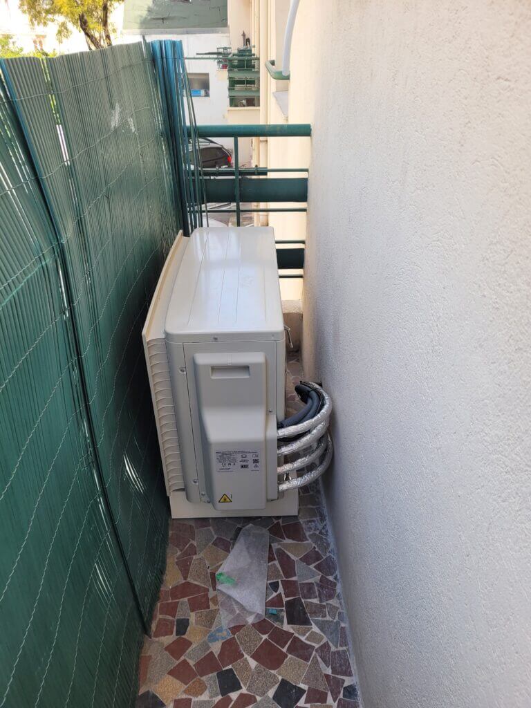 installation climatisation double split