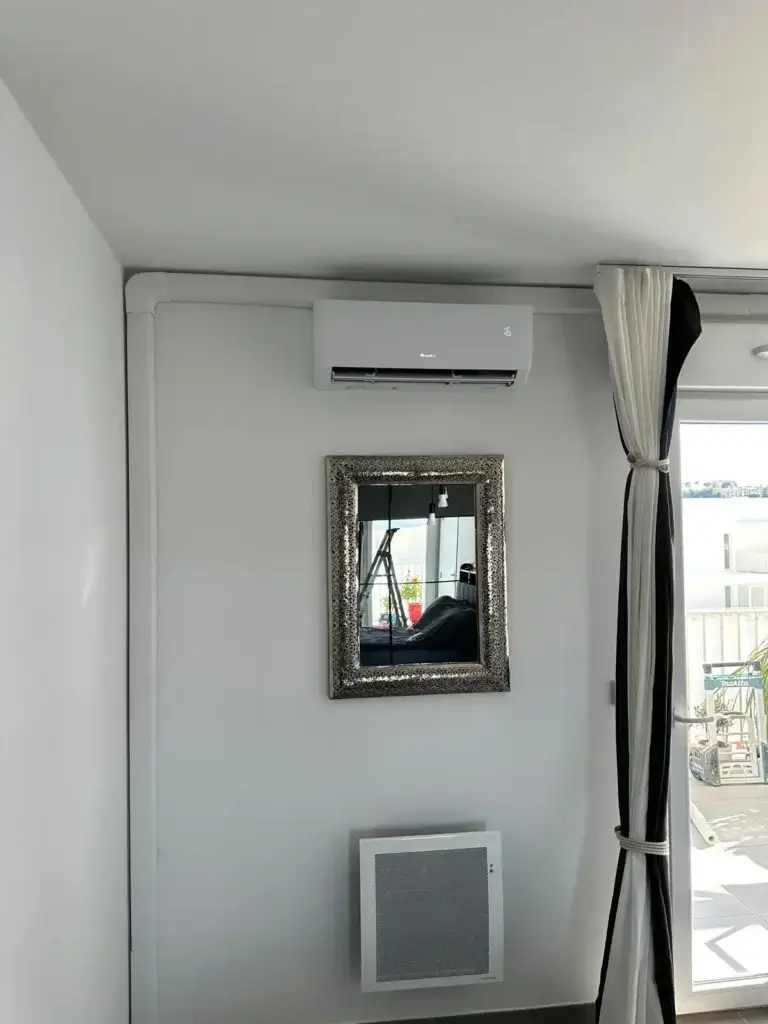 Residential HVAC installation in Nice